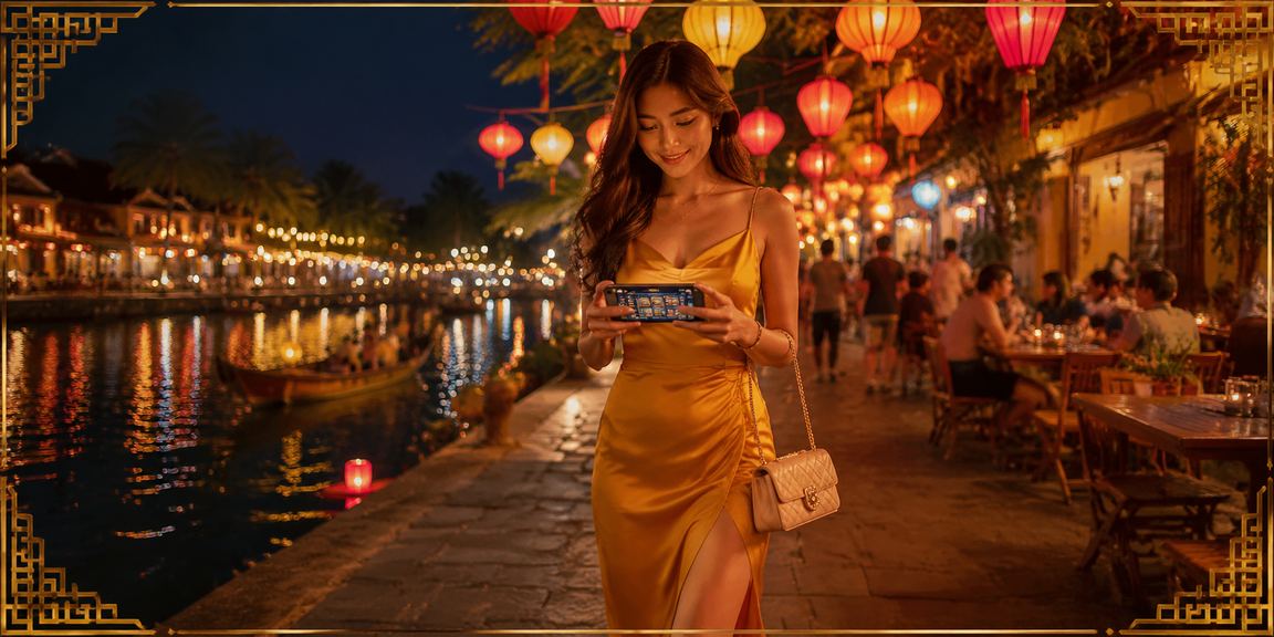 Người chơi tại Hội An thư giãn bên tách cà phê và suy ngẫm về cách chơi game có trách nhiệm